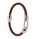 Brazalete de Piel "Rumbo Norte"