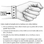 Aprende fácilmente cómo medir tu muñeca con una cinta métrica para seleccionar la talla perfecta de pulsera artesanal.